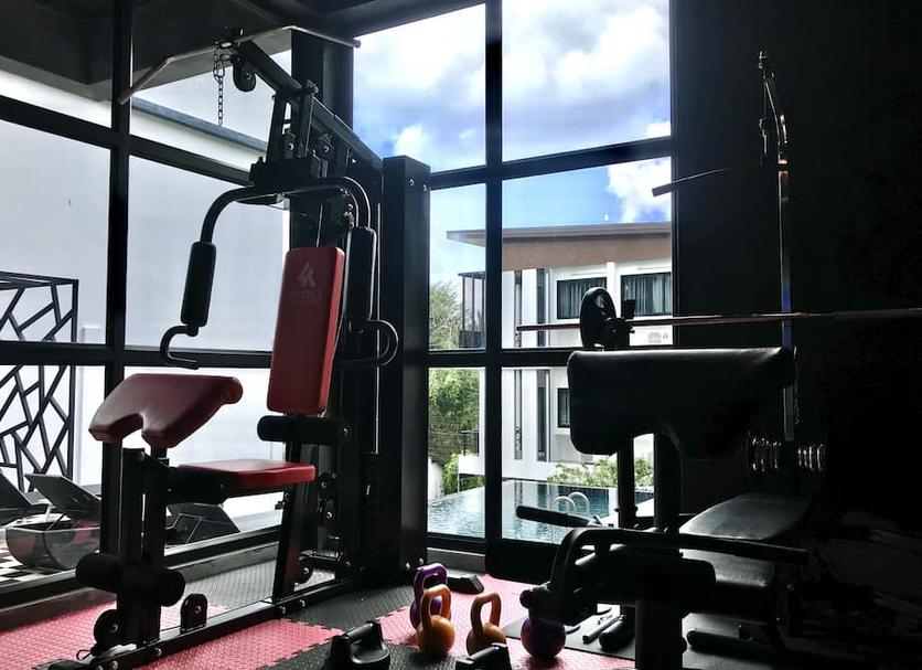 Fitnessbereich Foto