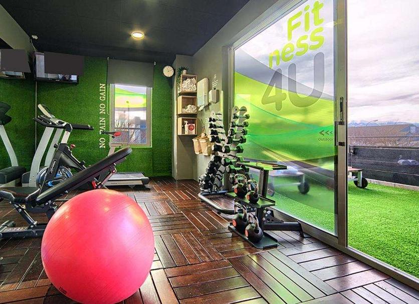 Fitnessbereich Foto