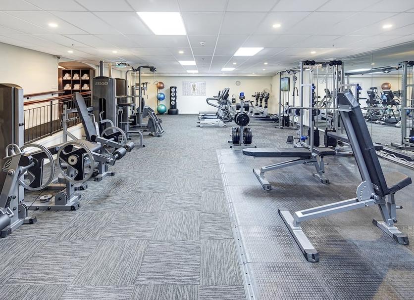 Fitnessbereich Foto