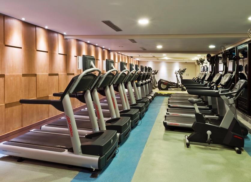 Fitnessbereich Foto