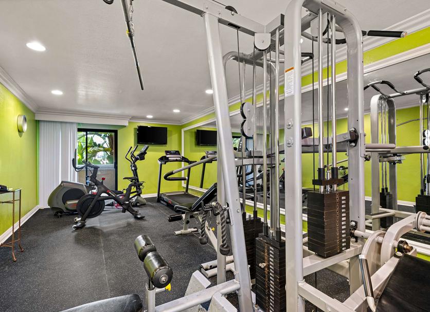Fitnessbereich Foto