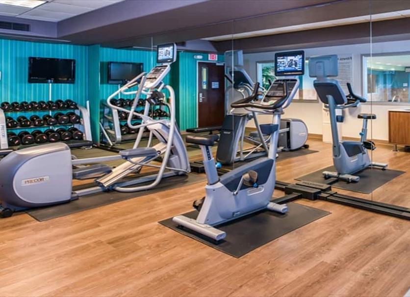 Fitnessbereich Foto