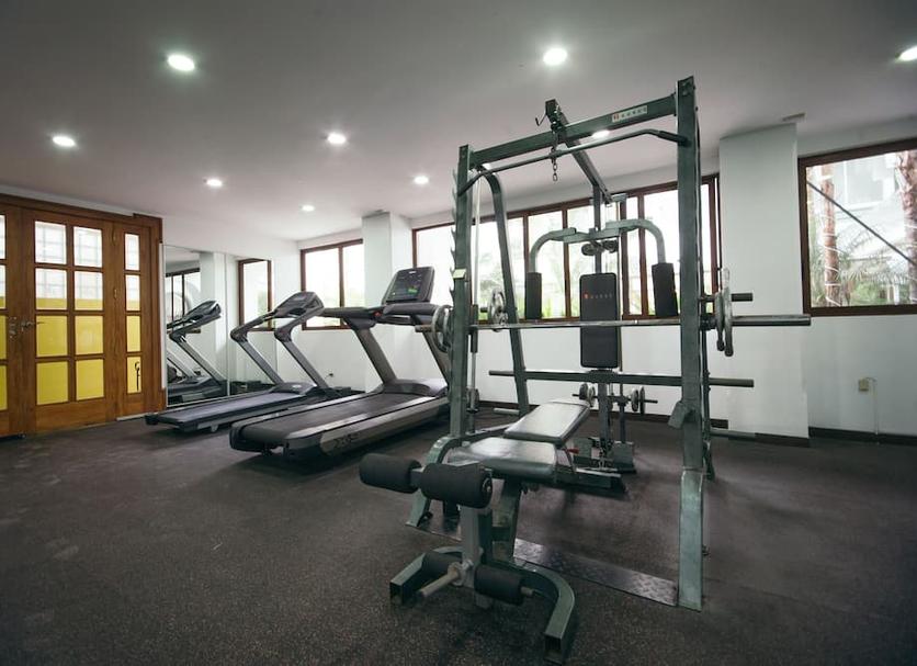 Fitnessbereich Foto