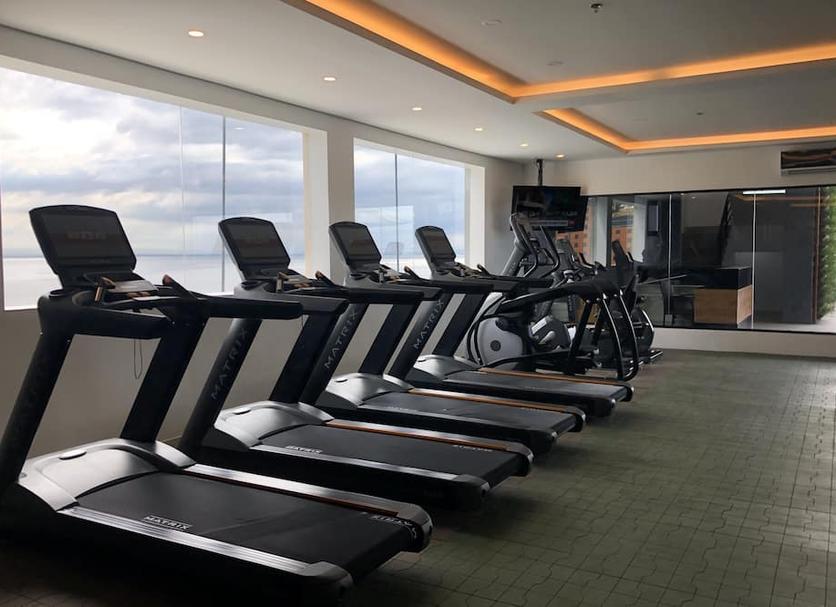 Fitnessbereich Foto