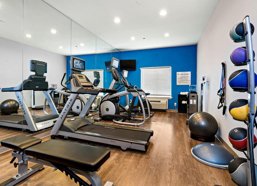 Fitnessbereich Foto