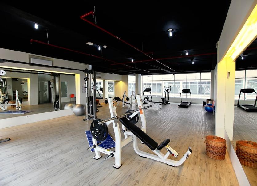 Fitnessbereich Foto