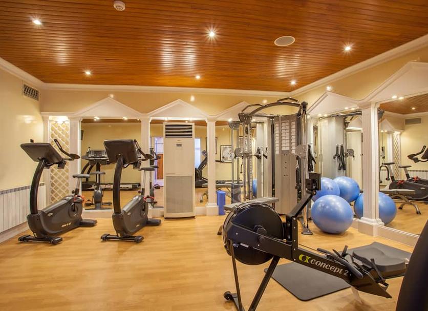 Fitnessbereich Foto