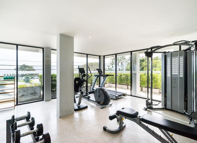 Fitnessbereich Foto
