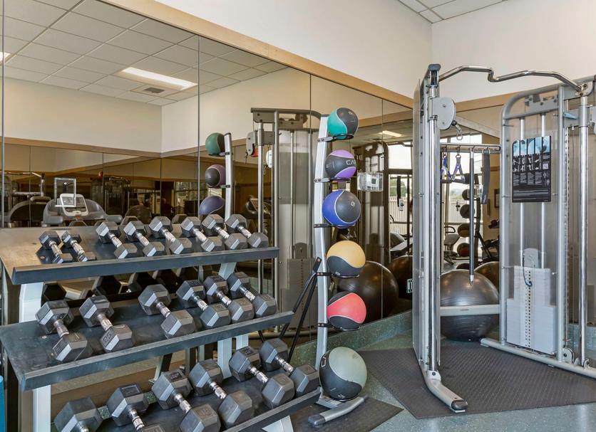Fitnessbereich Foto