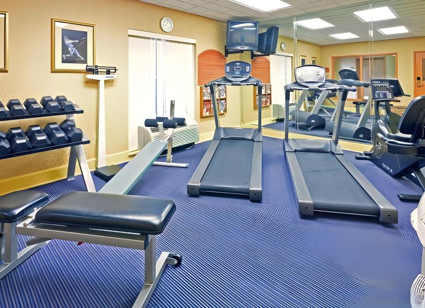 Fitnessbereich Foto