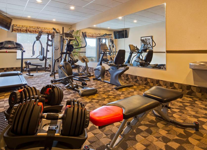 Fitnessbereich Foto