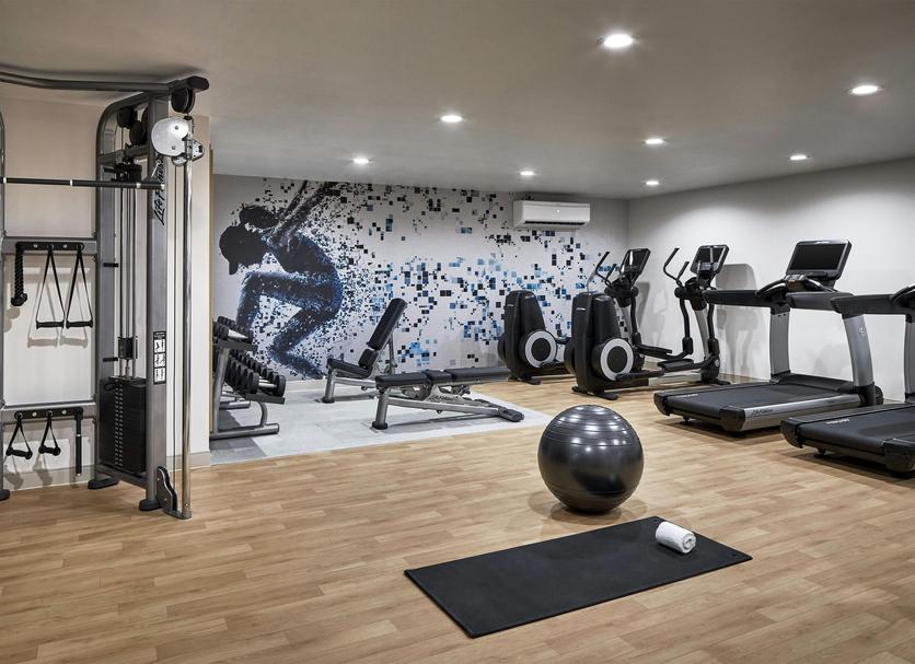 Fitnessbereich Foto