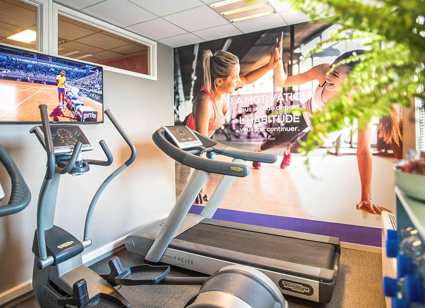 Fitnessbereich Foto
