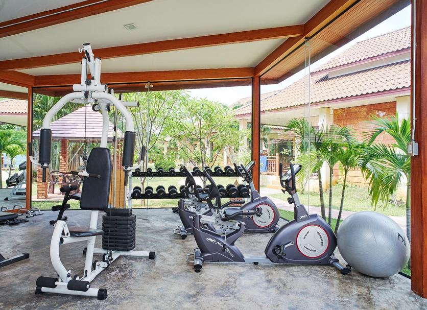 Fitnessbereich Foto