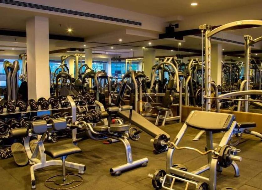 Fitnessbereich Foto