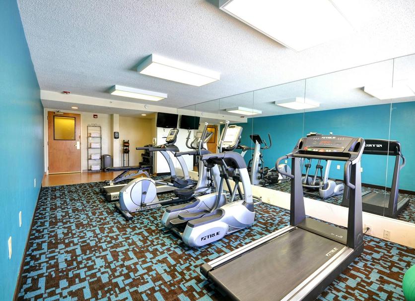 Fitnessbereich Foto