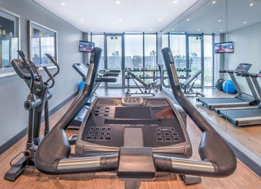 Fitnessbereich Foto