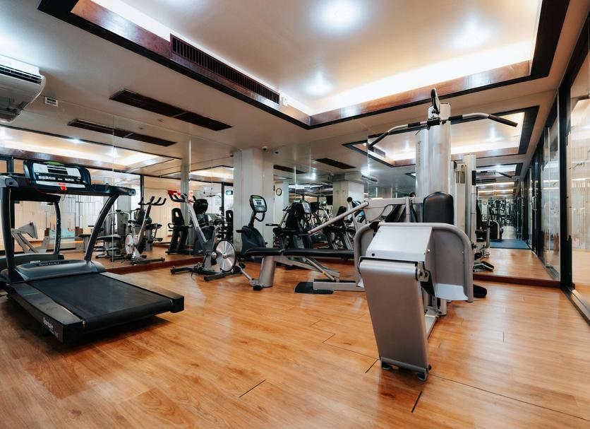 Fitnessbereich Foto