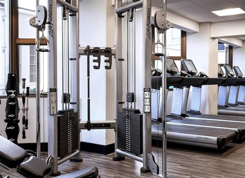 Fitnessbereich Foto
