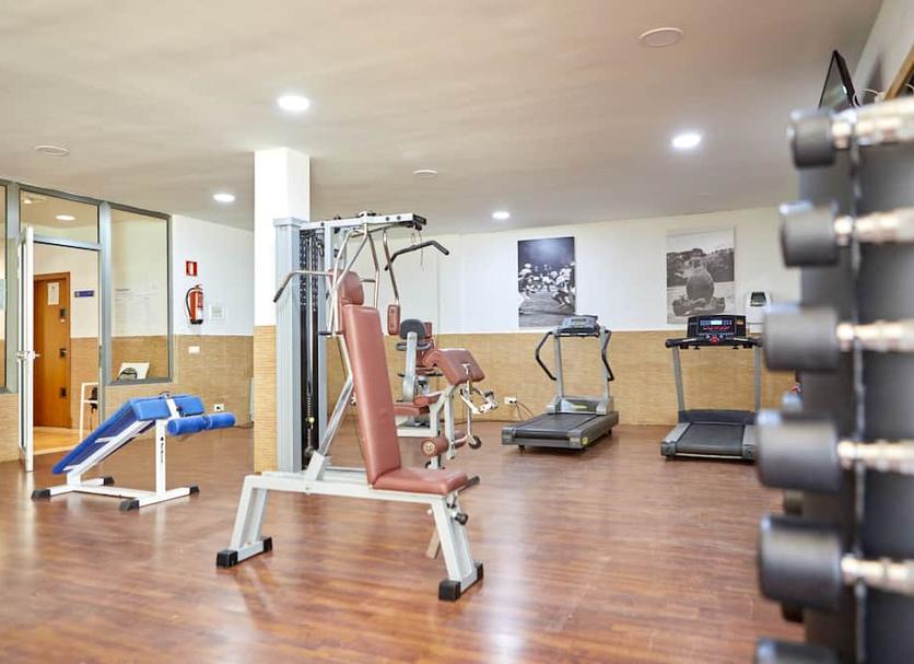 Fitnessbereich Foto