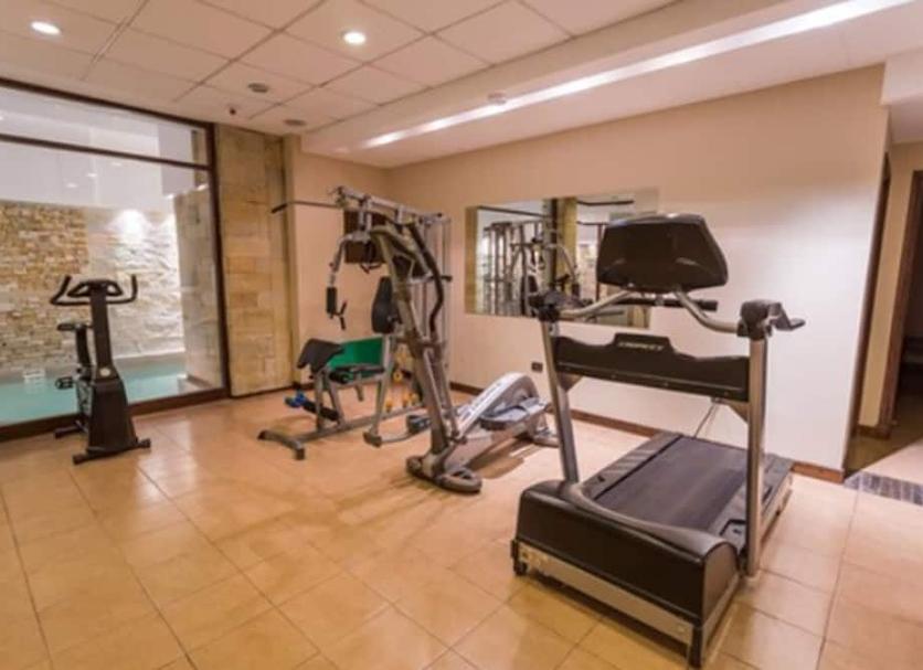 Fitnessbereich Foto
