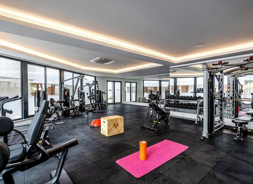 Fitnessbereich Foto