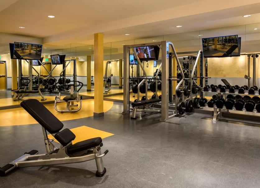 Fitnessbereich Foto