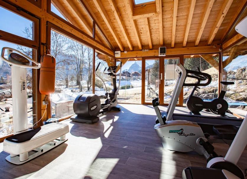 Fitnessbereich Foto