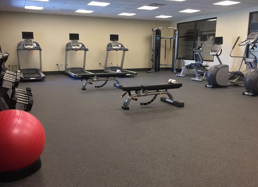 Fitnessbereich Foto