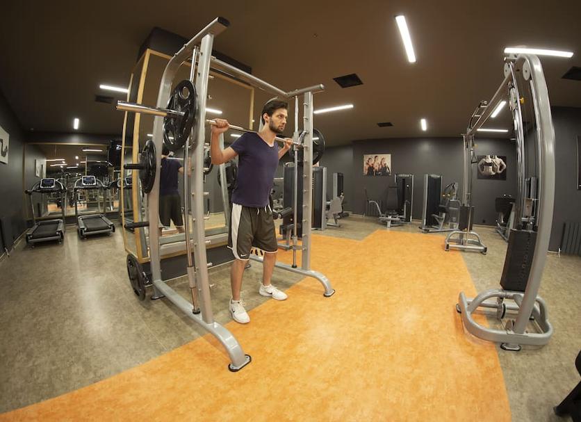 Fitnessbereich Foto