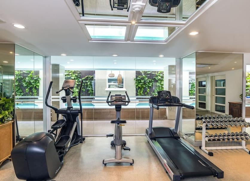 Fitnessbereich Foto