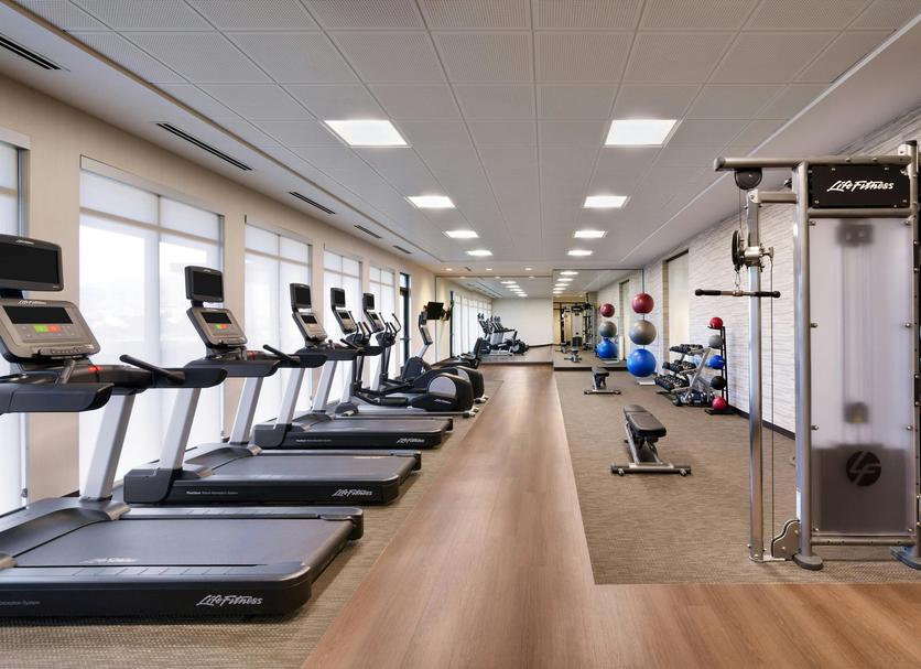 Fitnessbereich Foto