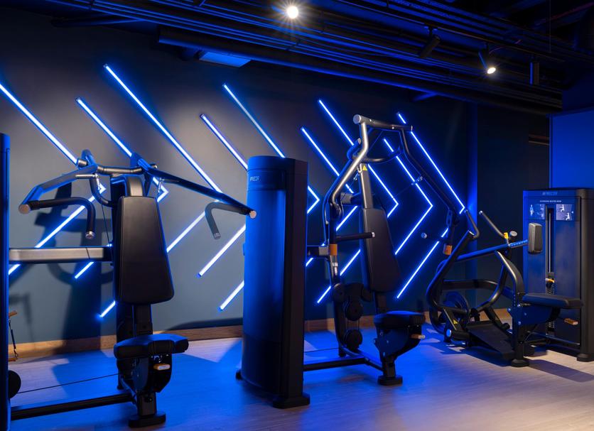 Fitnessbereich Foto