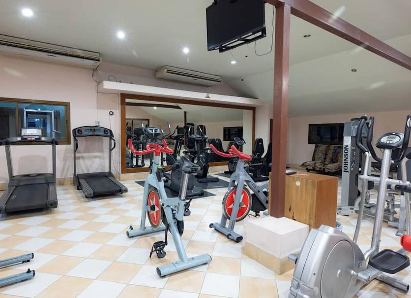 Fitnessbereich Foto