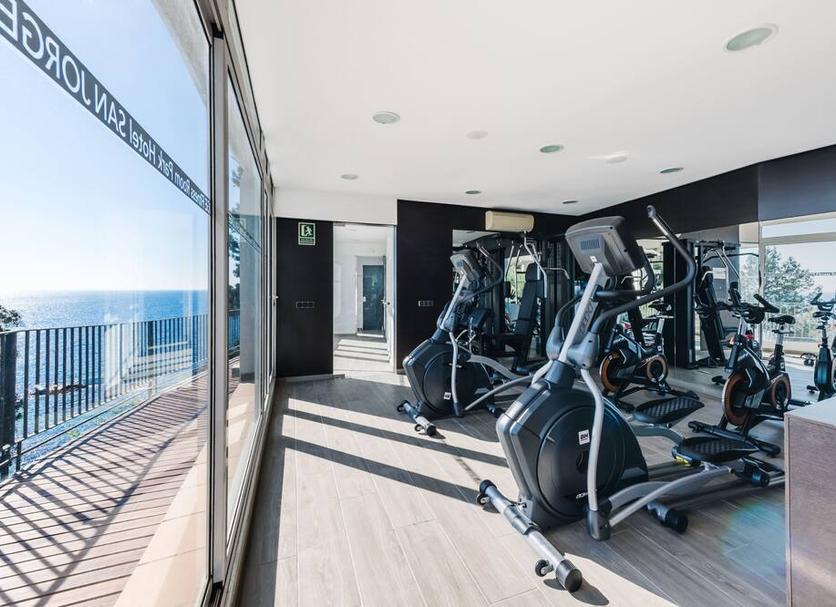 Fitnessbereich Foto
