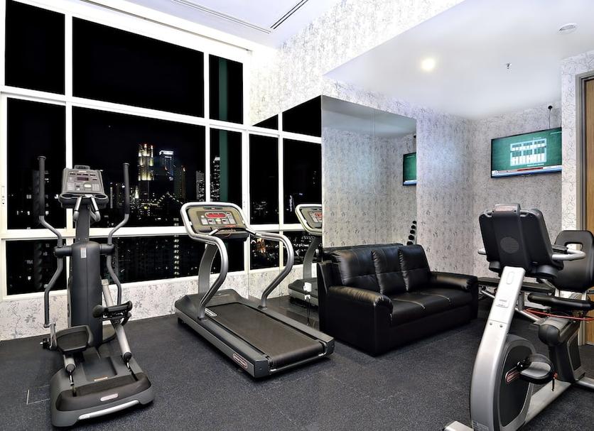 Fitnessbereich Foto