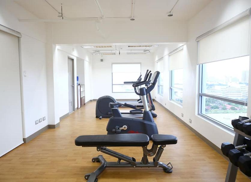 Fitnessbereich Foto