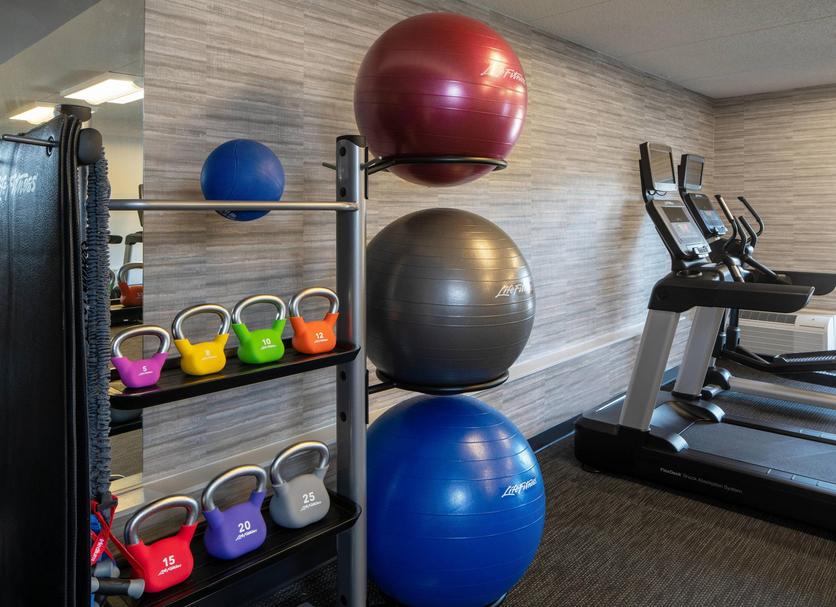 Fitnessbereich Foto