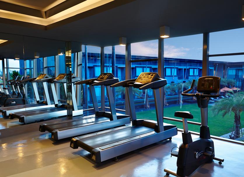 Fitnessbereich Foto