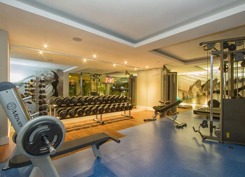 Fitnessbereich Foto