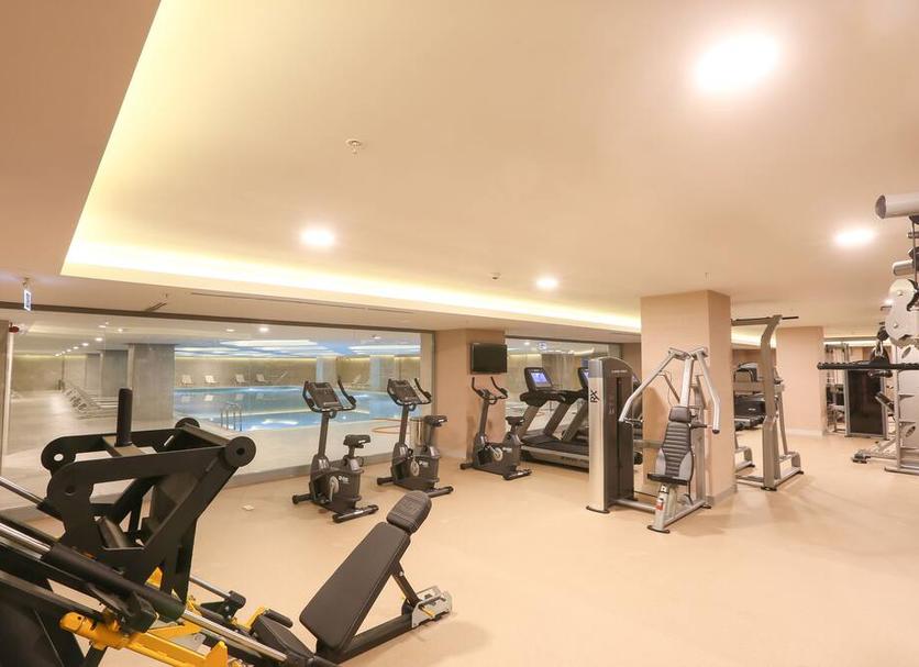 Fitnessbereich Foto