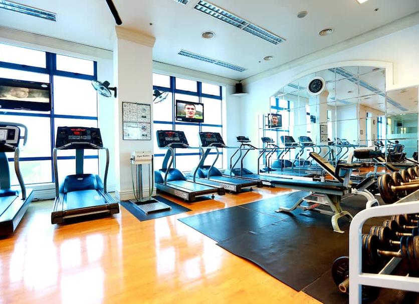 Fitnessbereich Foto