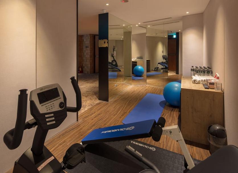 Fitnessbereich Foto