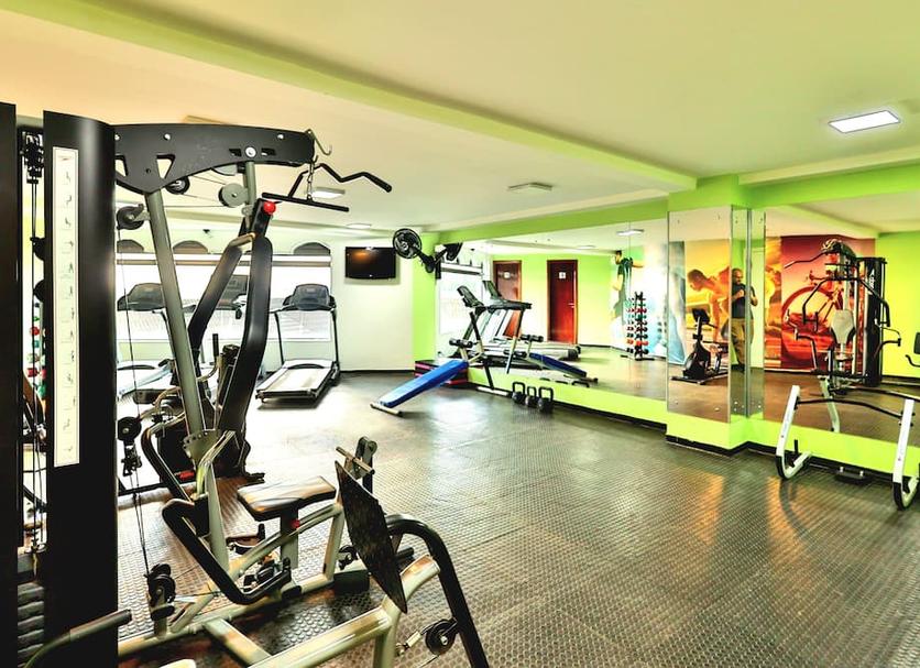 Fitnessbereich Foto