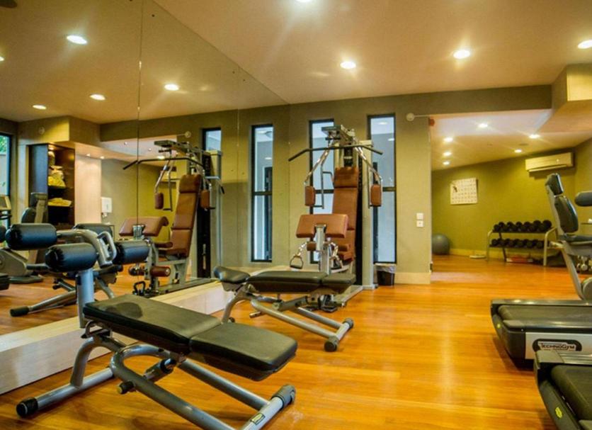 Fitnessbereich Foto