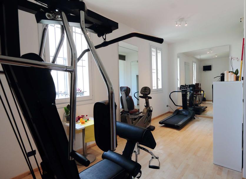 Fitnessbereich Foto