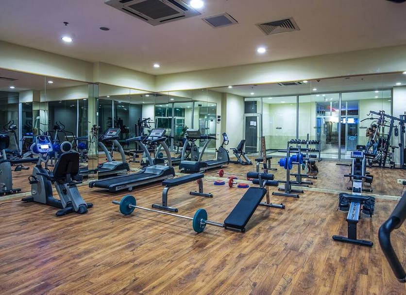 Fitnessbereich Foto