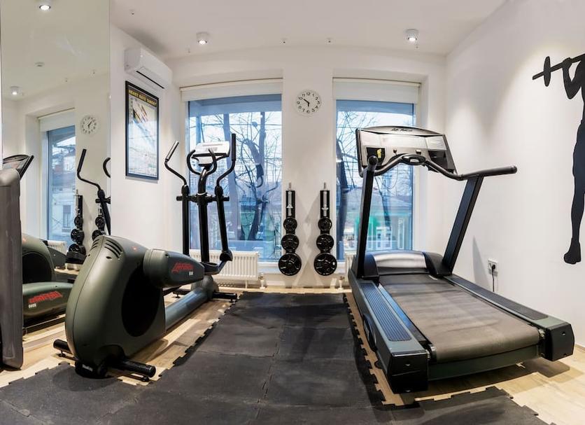 Fitnessbereich Foto