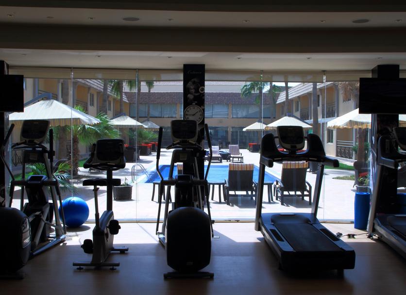 Fitnessbereich Foto