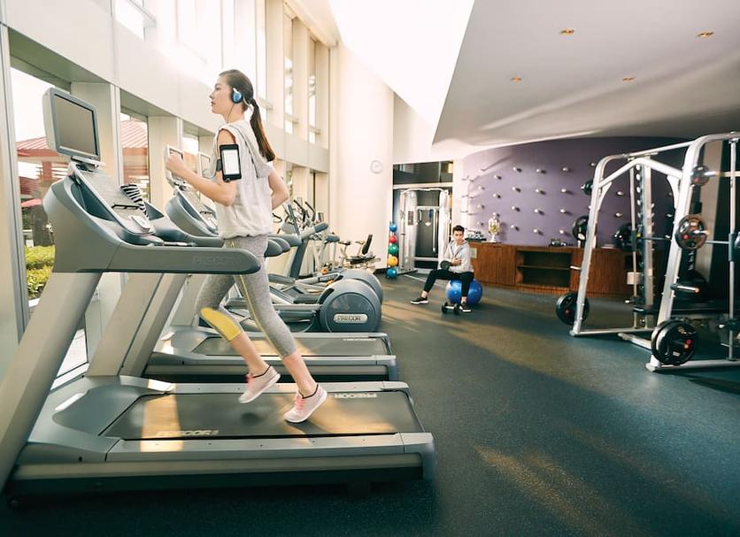 Fitnessbereich Foto